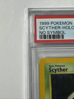 1999 Pokemon Jungle No Symbol Error #10 Scyther - Holo PSA 6 EX-MT - Image 3