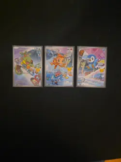 First Partner Illustration Collection Gen 4 Sinnoh Set of 3 Pokemon TCG NM -0260 - Image 1