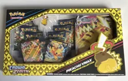 Pokemon TCG Crown Zenith Pikachu & Morpeko V/VMAX Kit w/ Jumbo Card - Image 2