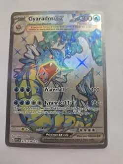 Pokemon Gyarados ex Ultra Rare Holo Full Art 225/198 SV01 Scarlet & Violet EN - Image 1