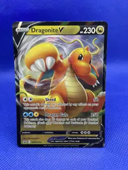 Dragonite V SWSH154 Pokemon Card Sword & Shield Black Star Promo- Near Mint (NM) - Image 1