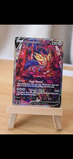 The Pokemon Company Zamazenta V Ultra Rare Holo 220 HP GG54/GG70 Crown Zenith - Image 1