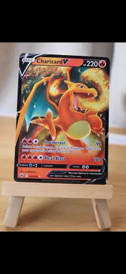 The Pokemon Company Charizard V Holo Ultra Rare 220 HP Crown Zenith 018/159 - Image 1