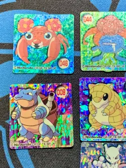 Pokemon GBP Mini Card Holo Blastoise Mewtwo Snorlax etc Nintendo Japanese #2211 - Image 2
