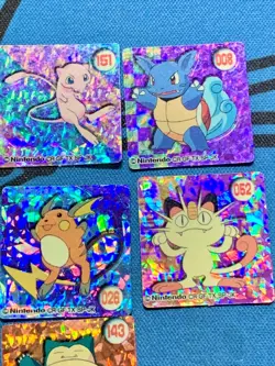 Pokemon GBP Mini Card Holo Blastoise Mewtwo Snorlax etc Nintendo Japanese #2211 - Image 3