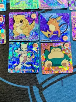 Pokemon GBP Mini Card Holo Blastoise Mewtwo Snorlax etc Nintendo Japanese #2211 - Image 4