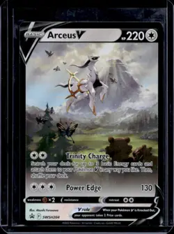 2019-2023 Pokemon SWSH Black Star Promos Arceus V #SWSH204 - Image 1