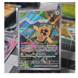 Pokemon TCG Fan Rotom 250/217 Illustration Rare Full Art Holo Ascended Hero - Image 1
