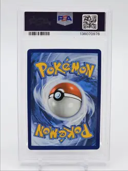 LUCARIO EX 2025 POKEMON STAMP DOUBLE RARE TYRANITAR EX 051/131 PSA 7 Q7119 - Image 2