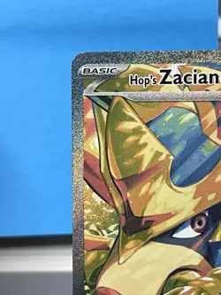Pokemon TCG Hop’s Zacian ex 186/159 SIR Journey Together Full Art NM - Image 3