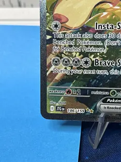 Pokemon TCG Hop’s Zacian ex 186/159 SIR Journey Together Full Art NM - Image 5