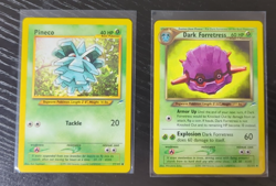 Pokemon Pineco Dark Forretress Neo Destiny Unlimited Ed Near Mint Uncommon - Image 1
