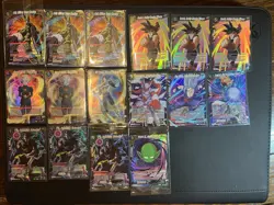 Dragon Ball Super Card Game Masters History of Z BT27 SR Lot TCG - Image 1