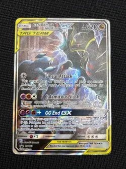 Garchomp & Giratina GX SM193 Holo Promo Card Sun and Moon - Image 1