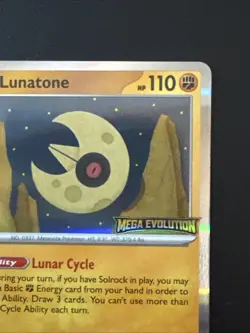 Pokemon SEALED Lunatone MEP 004 Mega Evolution Build-n-Battle Prerelease Promo - Image 2