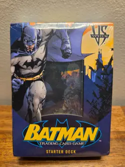 Batman Card Game Bundle - Vs. System Starter Deck + Batman Fluxx (Both Sealed) - Image 1