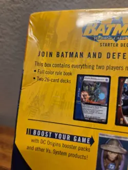 Batman Card Game Bundle - Vs. System Starter Deck + Batman Fluxx (Both Sealed) - Image 3