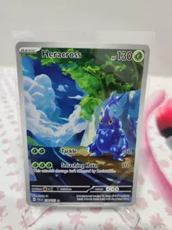 Pokemon TCG - Heracross 194/193 - Paldea Evolved - Illustration Rare - NM/M - Image 1