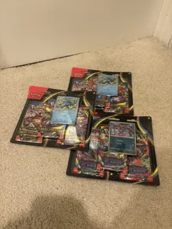 Pokemon Mega Evolution / Phantasmal Flames 3 Pack Blisters Lot of 3 - Image 1