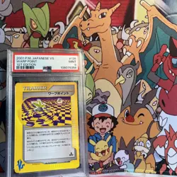 Pokemon Warp Point VS 1st Edition Japanese #135 PSA 9 Mint - Image 1