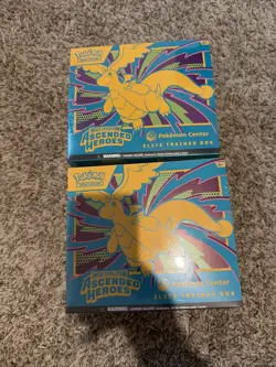 Pokemon Mega Evolution - Ascended Heroes Elite Trainer Box - Lot of 2 - SEALED - Image 1