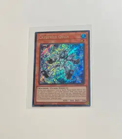 Yu-Gi-Oh! Crystron Quan #RA04-EN021 1st Edition Secret Rare (NM) + Bonus - Image 1