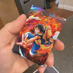 S5399 Monkey D. Luffy SR HOLO Japanese One Piece Wafer Card F26 - Image 1