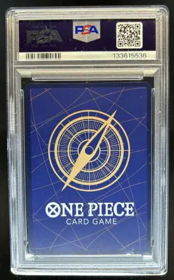 2025 One Piece Stussy Special Card Alt Art #OP07-085 PSA 10 GEM MINT - Image 2