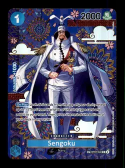 Sengoku OP07-046 SP One Piece The Azure Sea's Seven Rare English Near Mint - Image 1