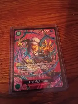 One Piece Trafalgar Law Op13-031 Alt Art English Rare - Image 1