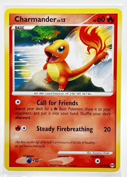 Charmander 59/99 Pokemon Card 2009 Arceus LP - Image 1