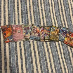Pokemon Card Binder Collection Lot Charizard ex, Mewtwo ex, V And Ex + More - Image 1