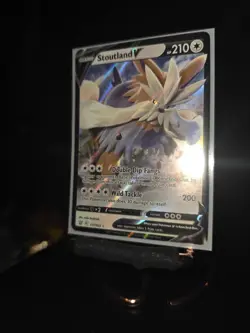 Pokemon TCG Stoutland v Ultra Rare Holo Card Battle Styles #117/163 - Image 1