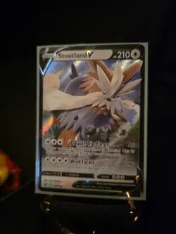 Pokemon TCG Stoutland v Ultra Rare Holo Card Battle Styles #117/163 - Image 2