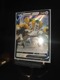 Pokemon TCG Regigigas v Crown Zenith Holo Ultra Rare Card 113/159 - Image 2