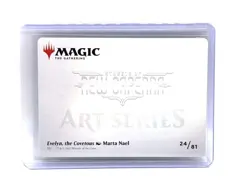 MTG, Evelyn, the Covetous, Art Card Art Series: Streets of New Capenna, MT/NM - Image 2