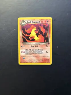 DARK RAPIDASH - Team Rocket - 44/82 - Uncommon - Pokemon Card - Unlimited - NM - Image 1