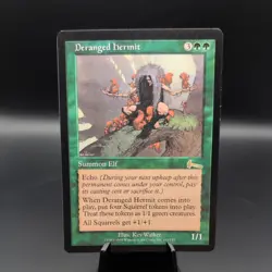 Deranged Hermit Magic the Gathering MTG Urza's Legacy LP - Image 1