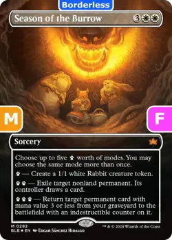 MTG Season of the Burrow BloomBurrow Mythic Rare Sorcery NM-Foil - Image 1