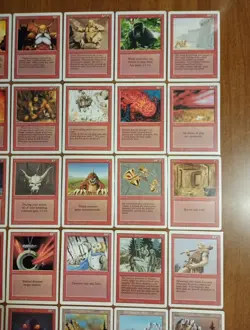 1994 Magic: The Gathering - Revised(3rd) - Lot of 30 🔴 Cards - Vintage MTG - EX - Image 3