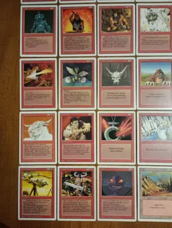 1994 Magic: The Gathering - Revised(3rd) - Lot of 30 🔴 Cards - Vintage MTG - EX - Image 4