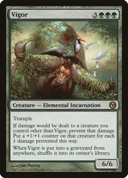 Vigor - MtG Duels of the Planeswalkers - R088 NM 2010 - Image 1