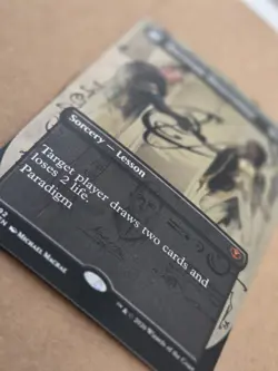 Decorum Dissertation (Borderless) Foil | 292 NM | Secrets of Strixhaven | Magic - Image 2