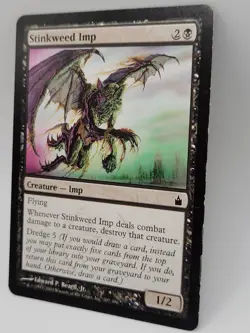 Stinkweed Imp Ravnica City of Guilds LP MTG Dredge 5 Black Creature - Image 4
