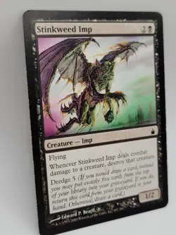 Stinkweed Imp Ravnica City of Guilds LP MTG Dredge 5 Black Creature - Image 5