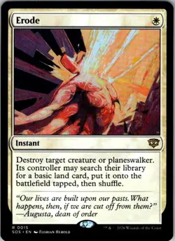 Erode 15 Rare Promo Pack: Secrets of Strixhaven Magic: The Gathering Near Mint - Image 1