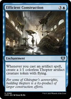 Efficient Construction Foil Commander Masters 88 NM MTG - Image 1