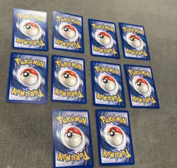 x10 Pokemon TCG E-Reader Lot Expedition LP/NM (Vulpix, Magikarp, Gastly, etc) - Image 2