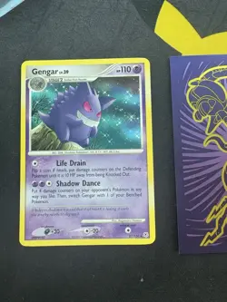 Pokemon Card Gengar 27/130 Diamond & Pearl Non Holo Rare 028💎NM LP +💎 - Image 1