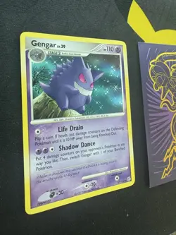 Pokemon Card Gengar 27/130 Diamond & Pearl Non Holo Rare 028💎NM LP +💎 - Image 3